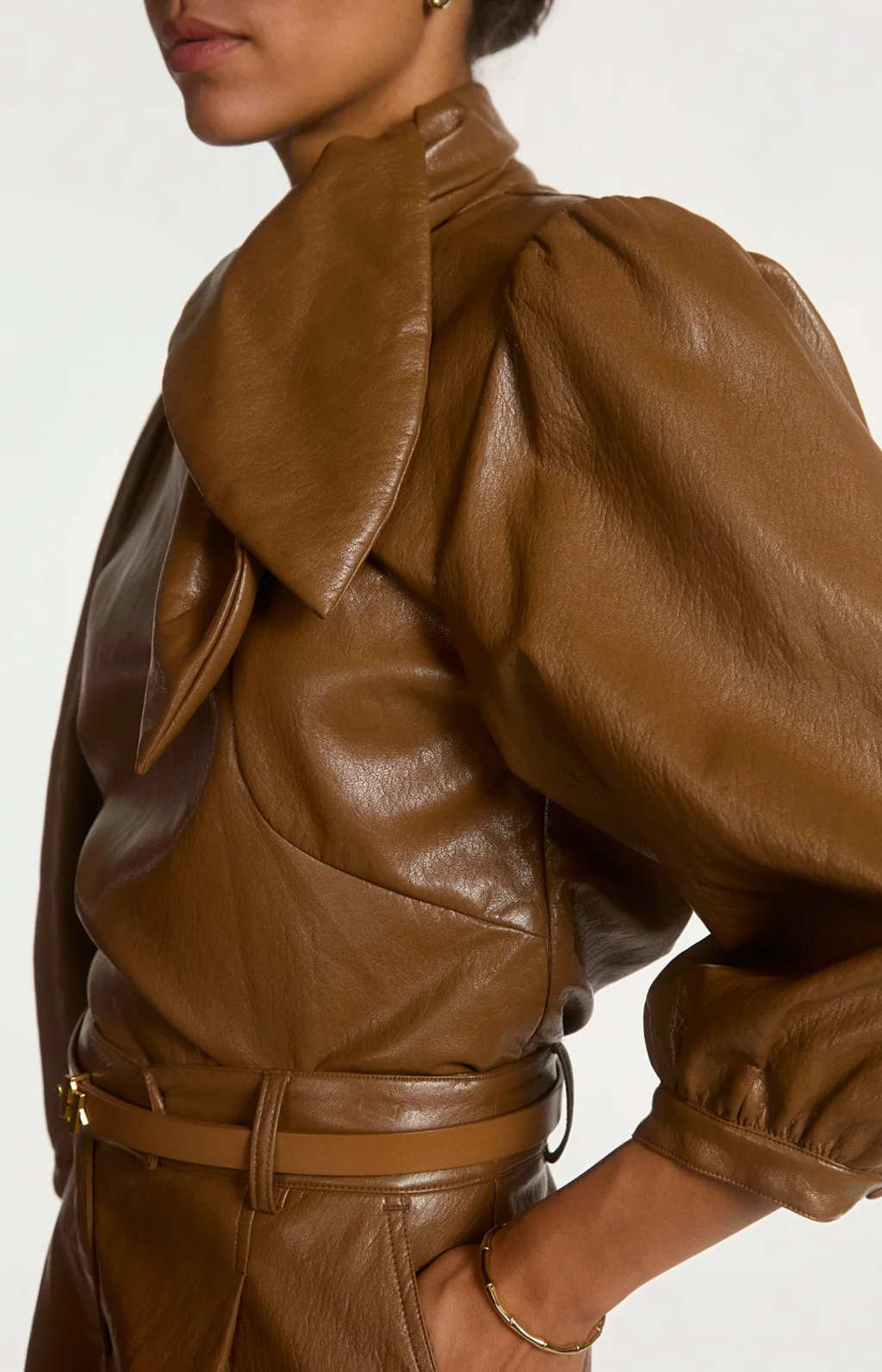 Aaiko | Pemmy PU - Top - Brown Sugar
