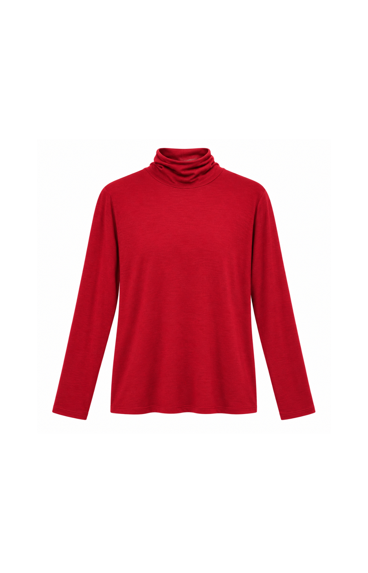 Milla | Top Turtleneck Longsleeve Red
