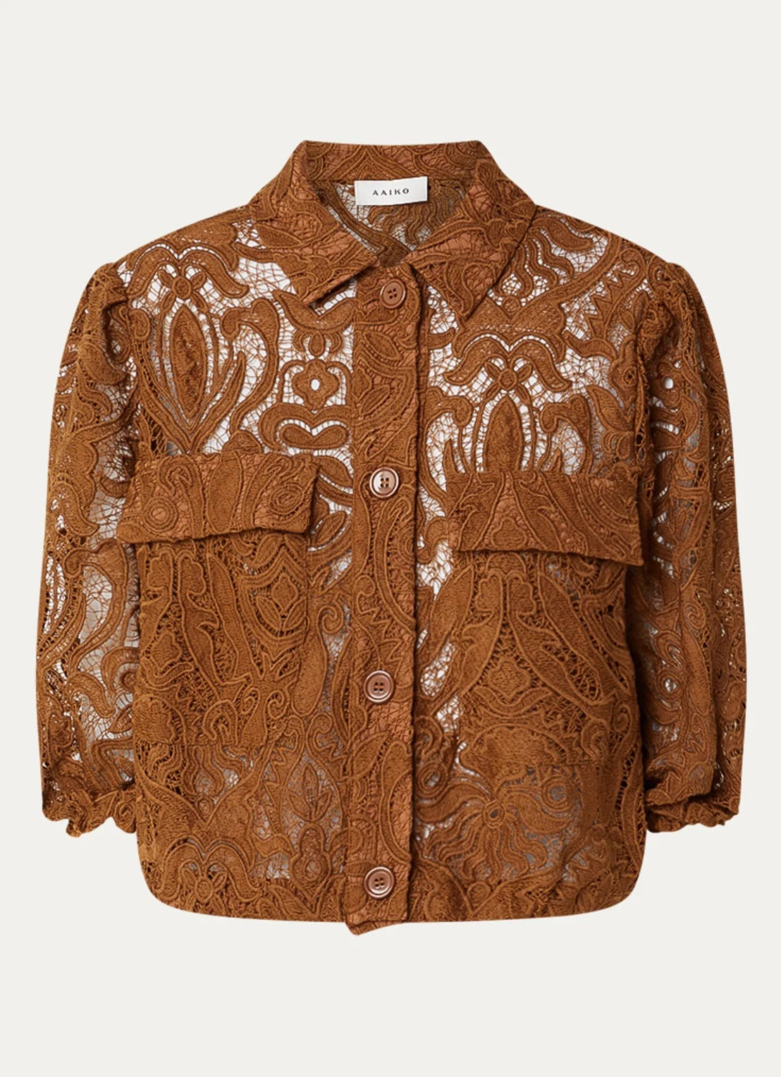 Aaiko | Cozy Blouse Hazelnut