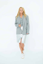 EST'SEVEN | Aisha Blazer Light Grey