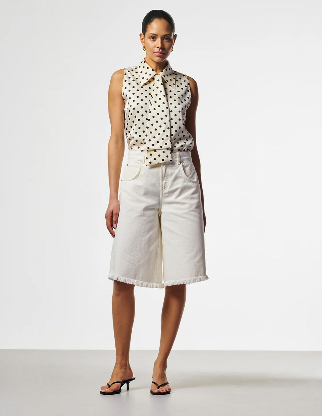 Aaiko | Cody Bermuda Kort Wit