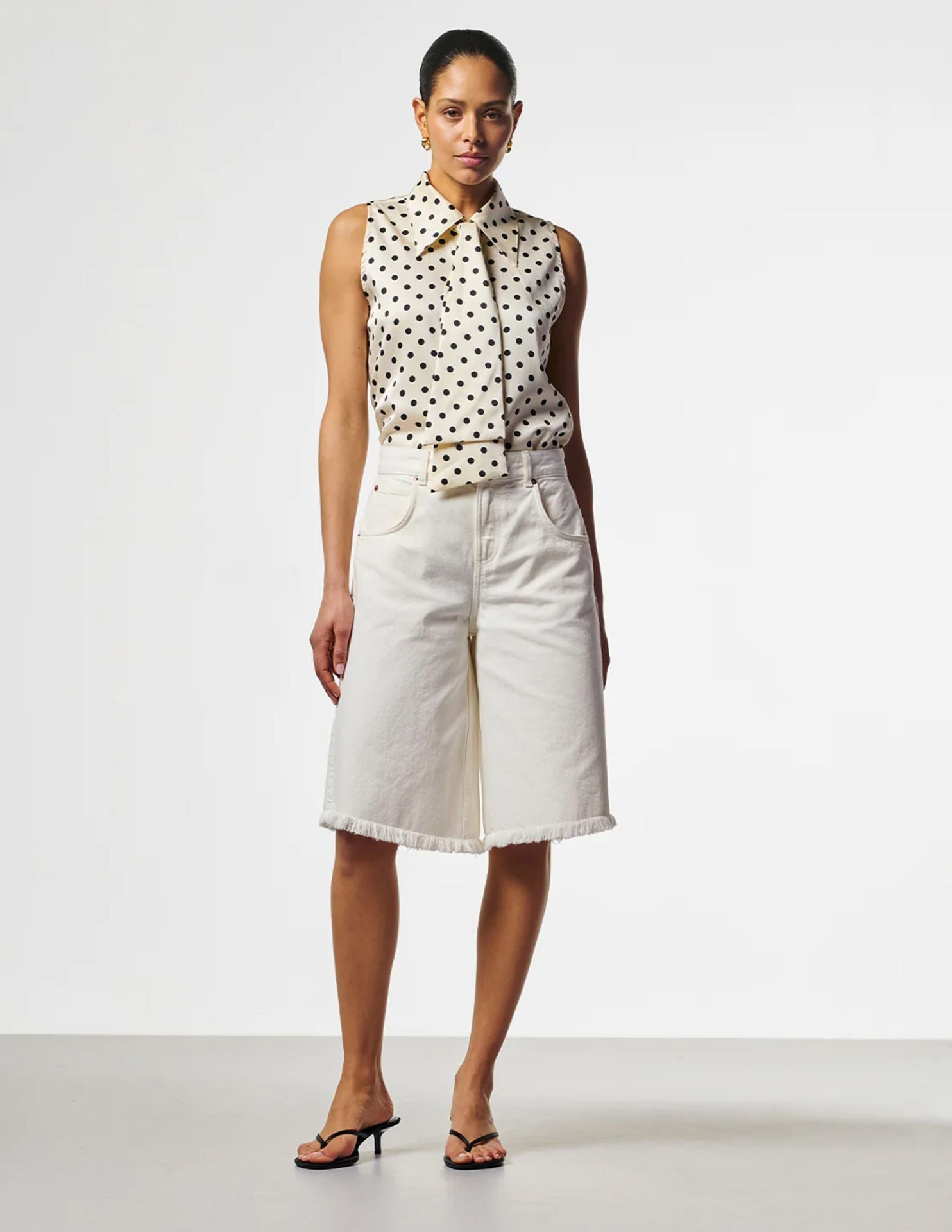 Aaiko | Cody Bermuda Kort Wit