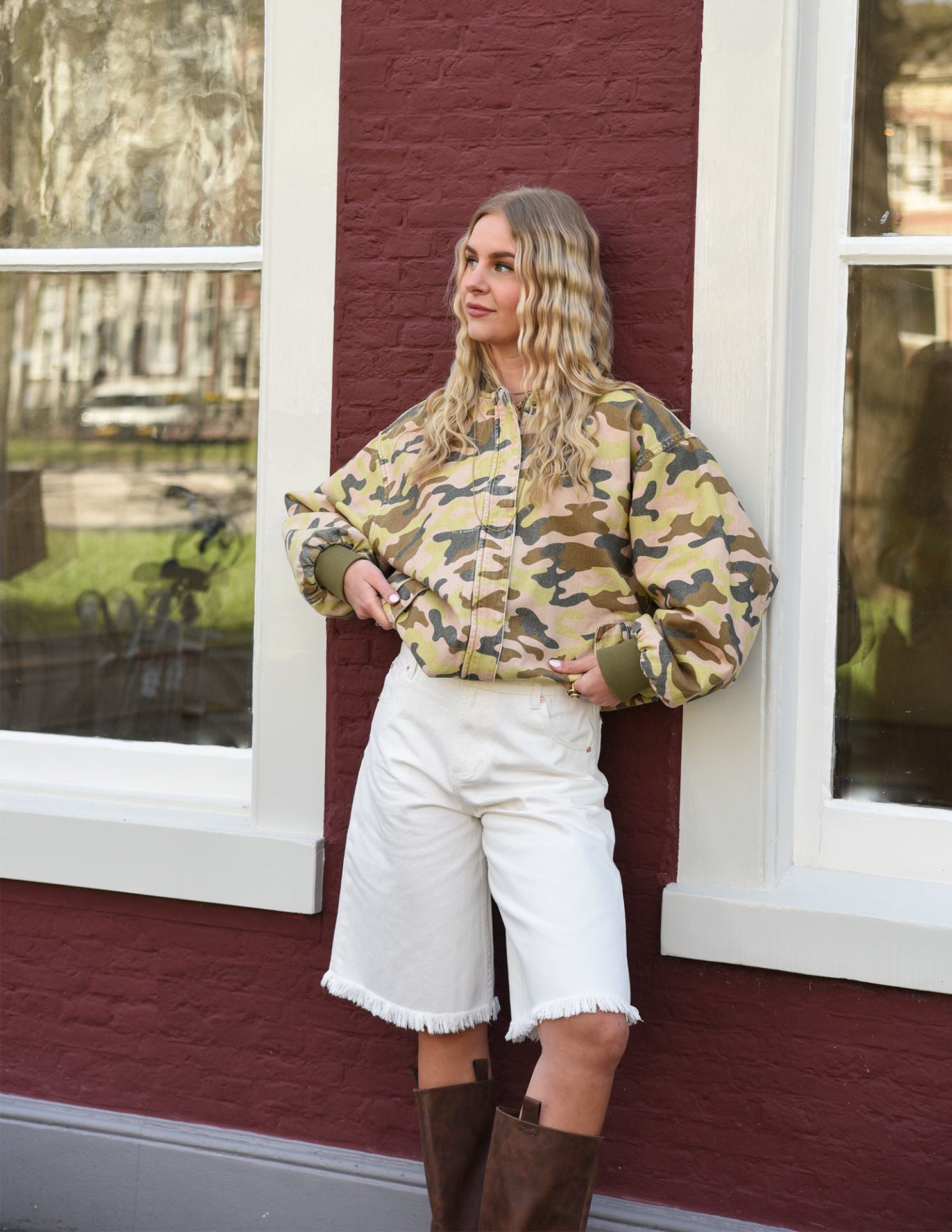 Aaiko | Cody Bermuda Kort Wit