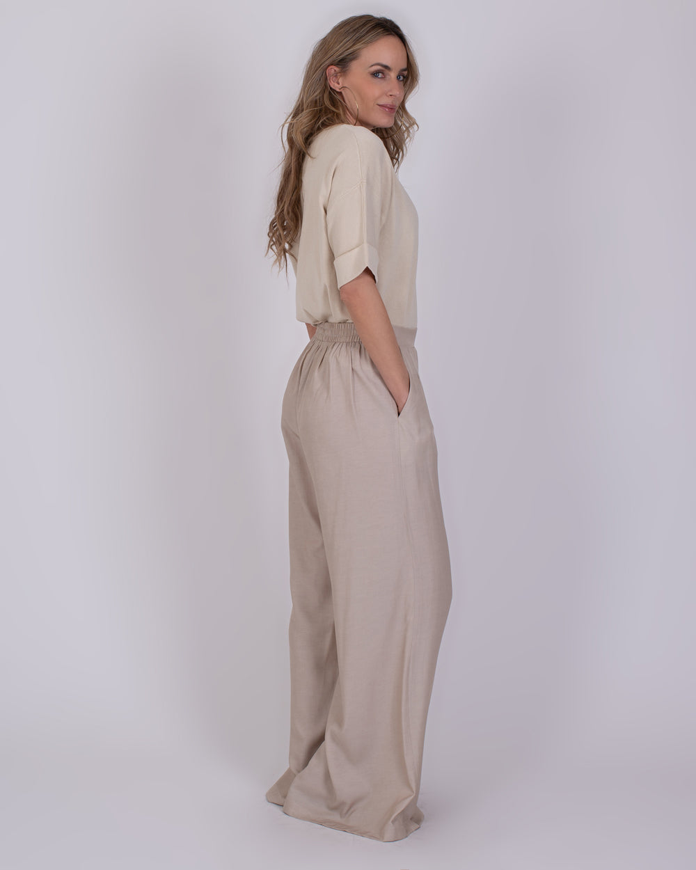 The Clothed | Amfissa Dames Pantalon Pale