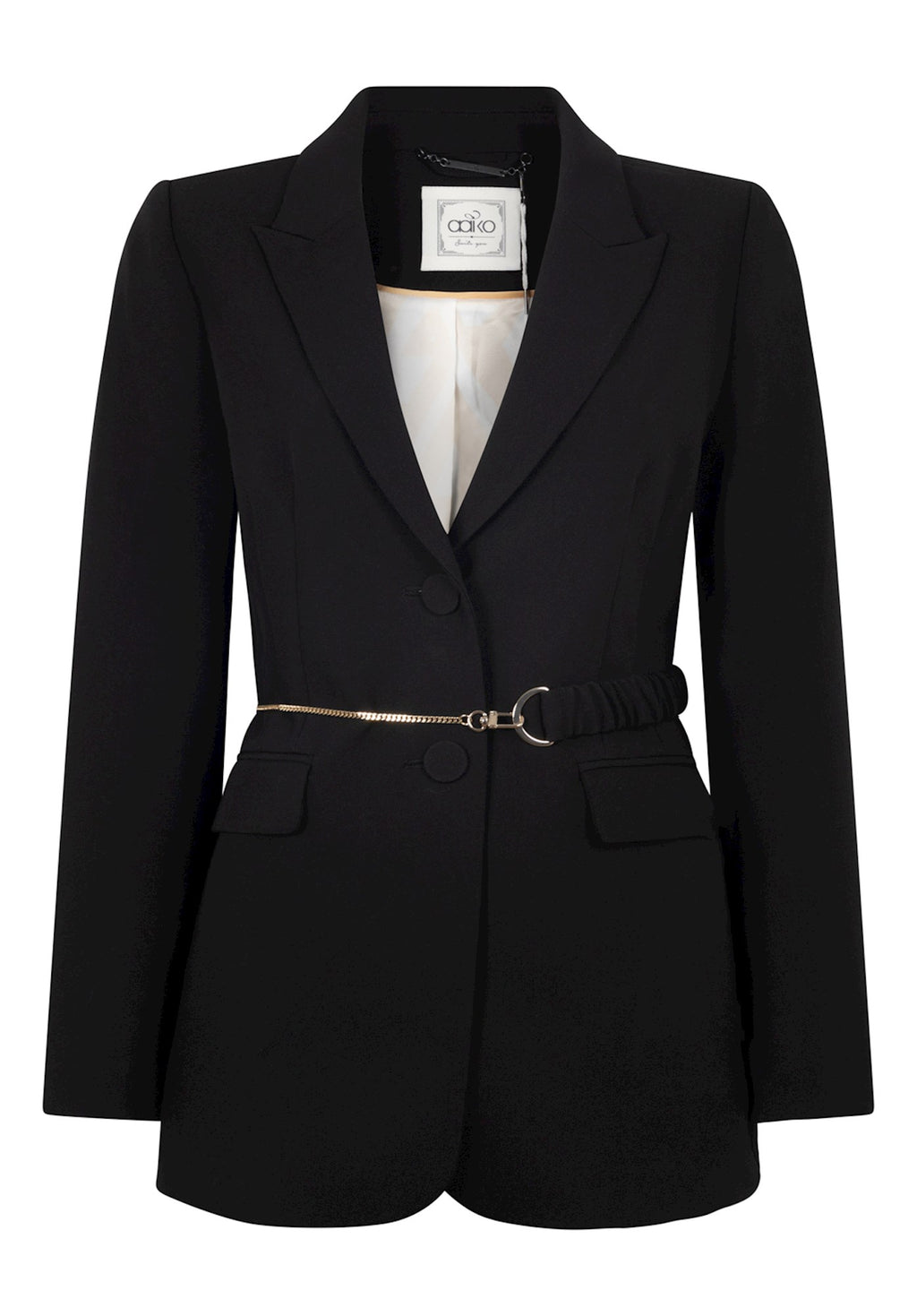 Aaiko | Blazer |Amilla belt - black