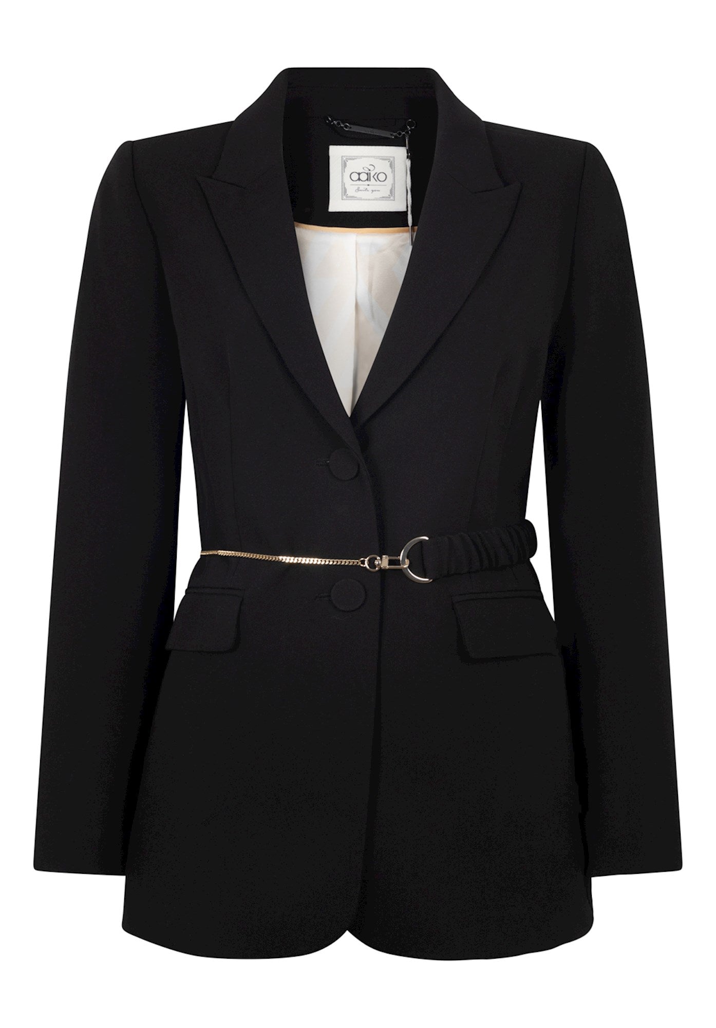 Aaiko | Blazer |Amilla belt - black
