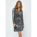 Minus | Amirina short dress - black metallic