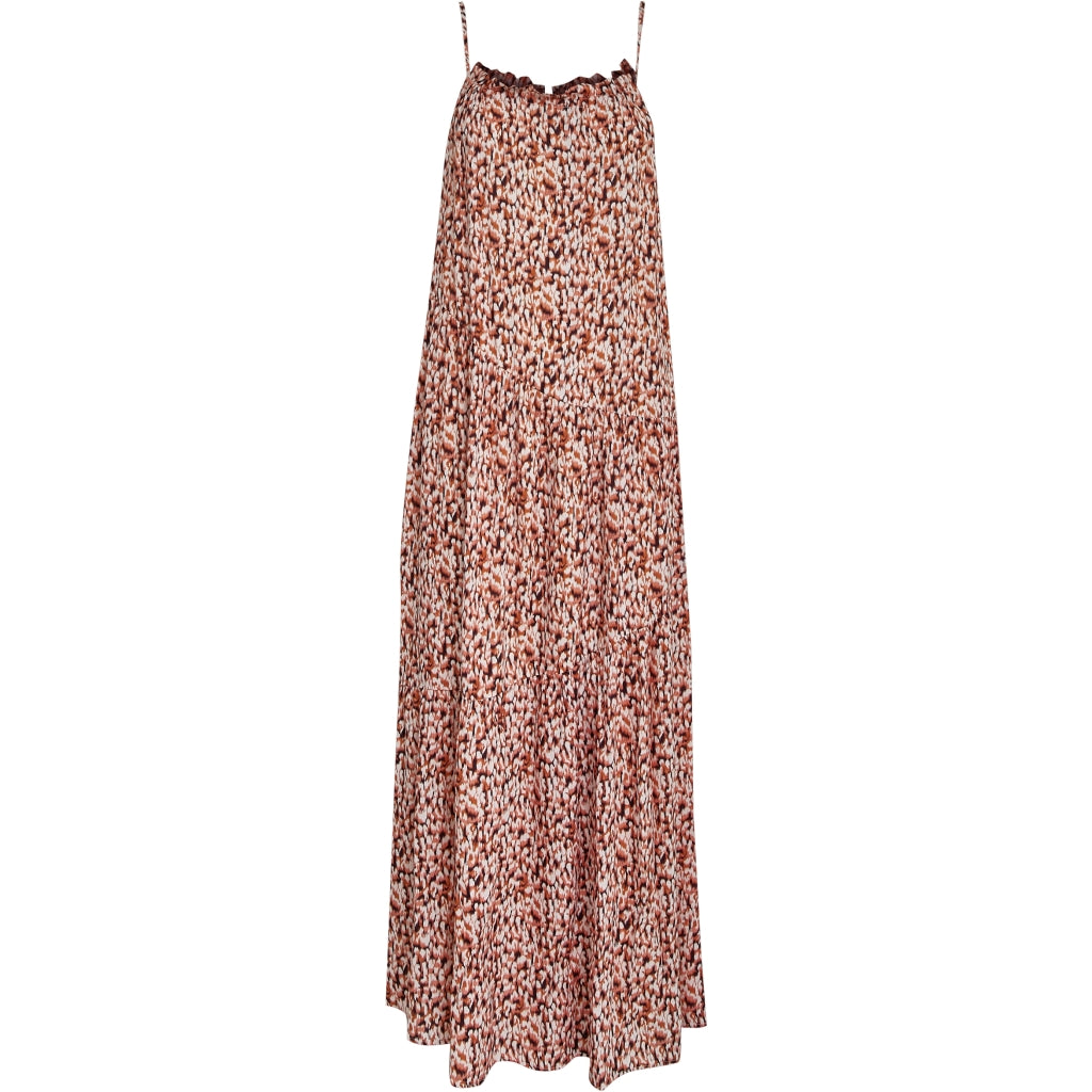 Peppercorn | Anastacia Maxi Dress  - burnt coral - PC7866