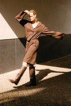 Aimee The Label | Falko Blouse Brown