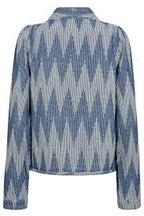 Gossia | AugusteGO Jacket - blue jacquard - G2371