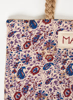 MABE | Bockprint and jute tote - M570501