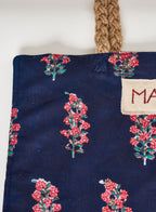 MABE | Bockprint and jute tote - M570501