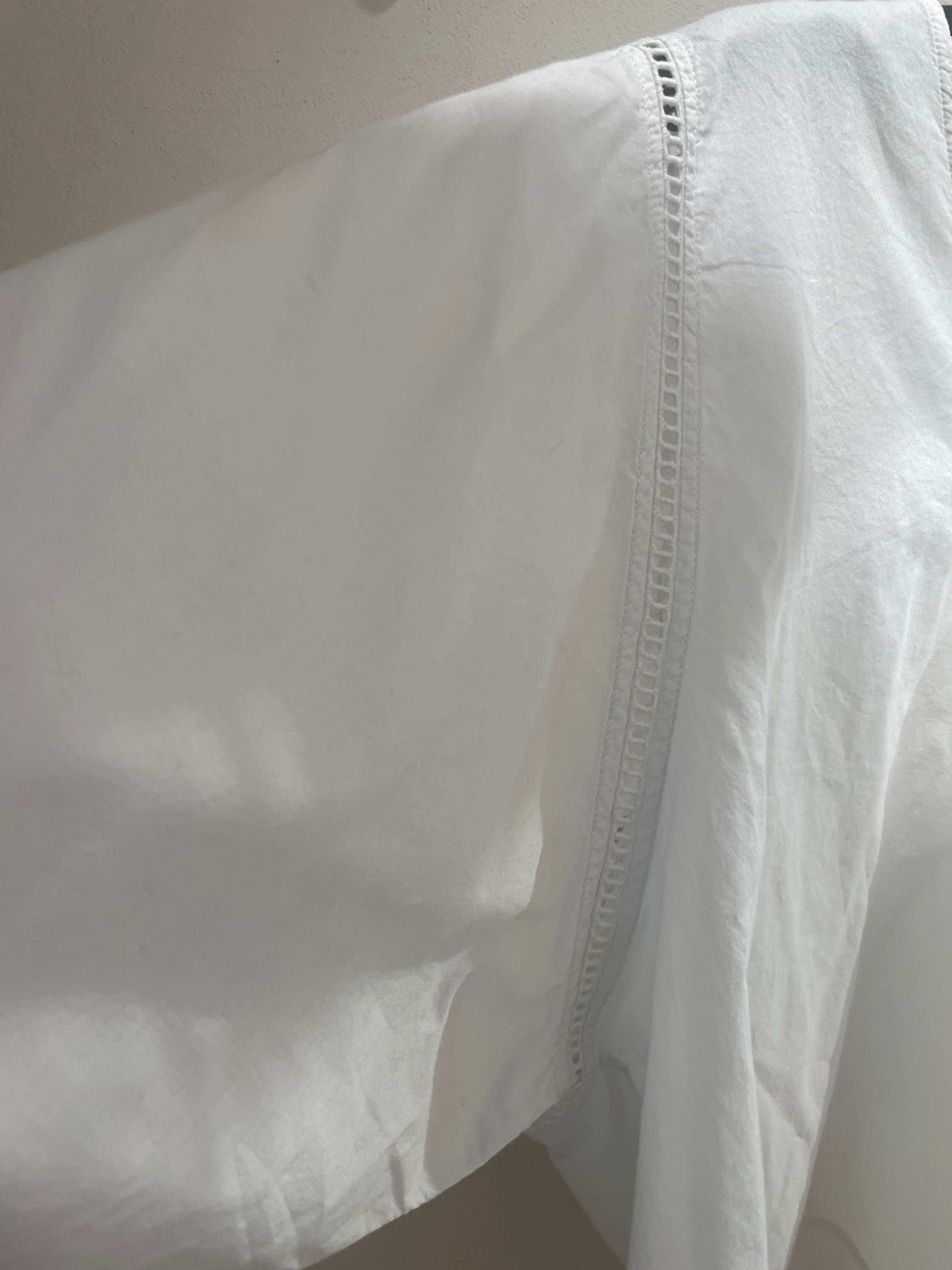 Penn & Ink N.Y | blouse - chalk - S25F1680LTD