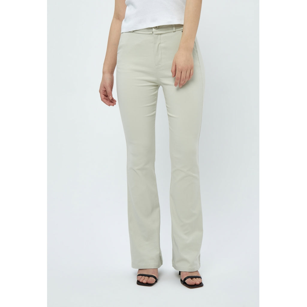 Minus | Carma flared pants - light birch - MI4234