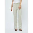 Minus | Carma flared pants - light birch - MI4234