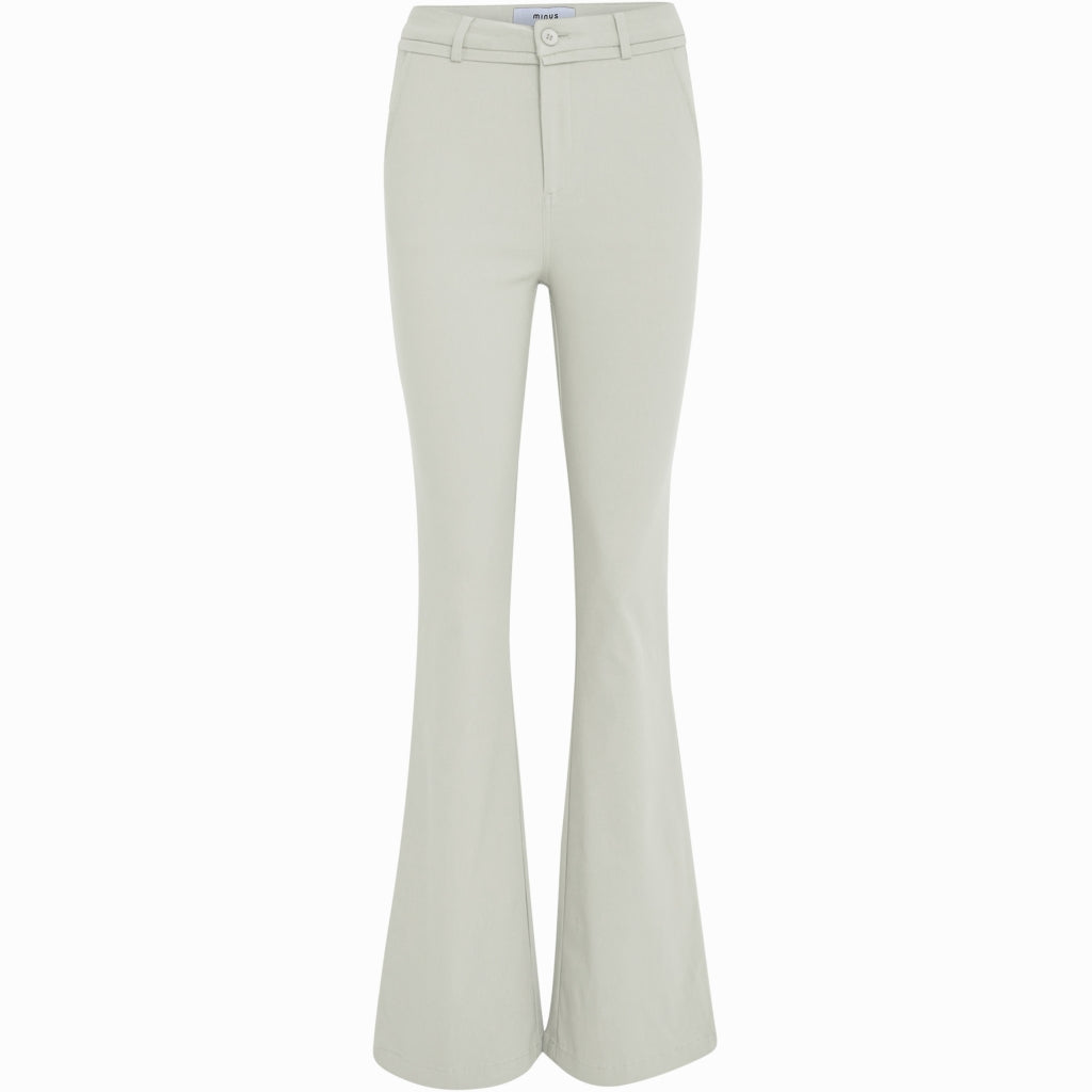 Minus | Carma flared pants - light birch - MI4234