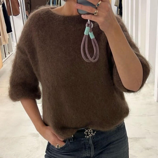 Studio Lavendel | Pull Celine - chocolate brown