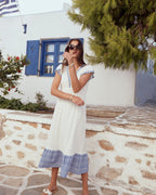 MABE | Cella dress - ecru - M545988