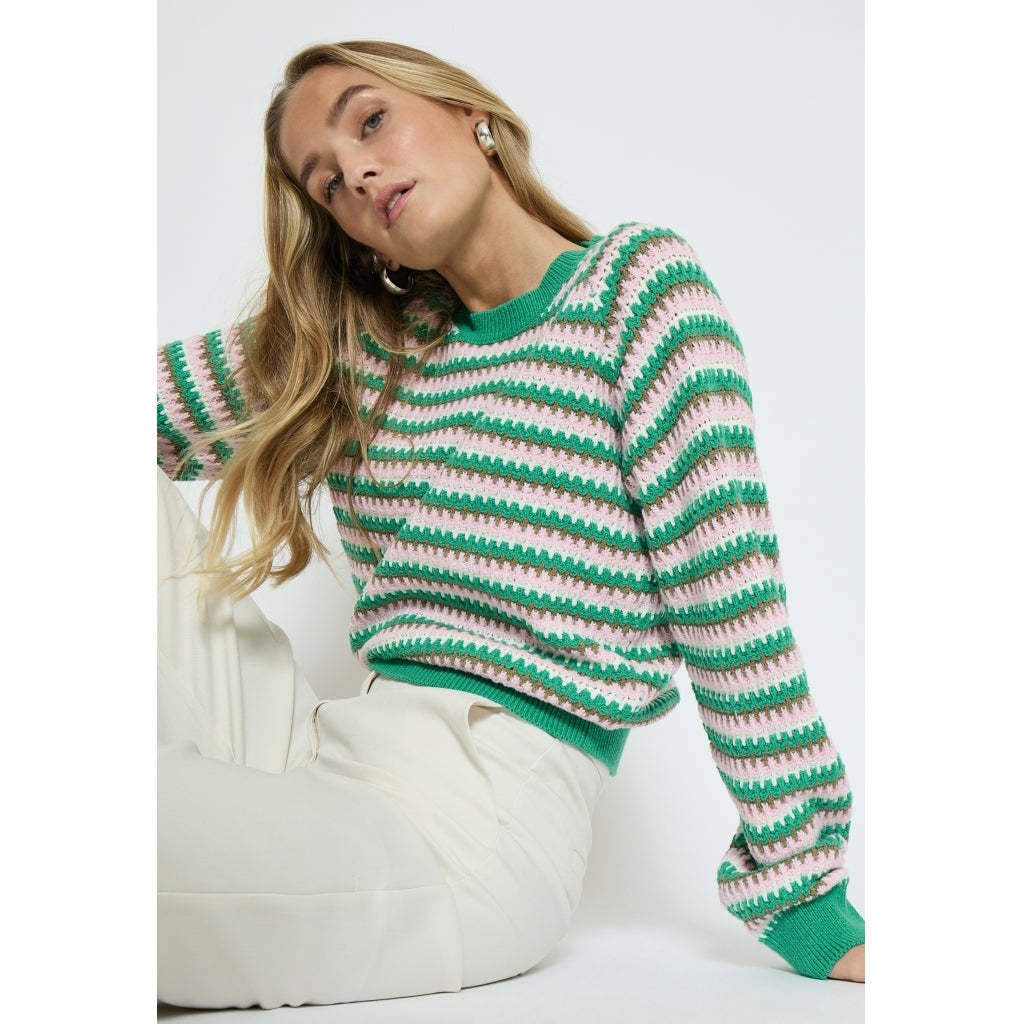 Minus | Claudine knit pullover - lila - MI5819