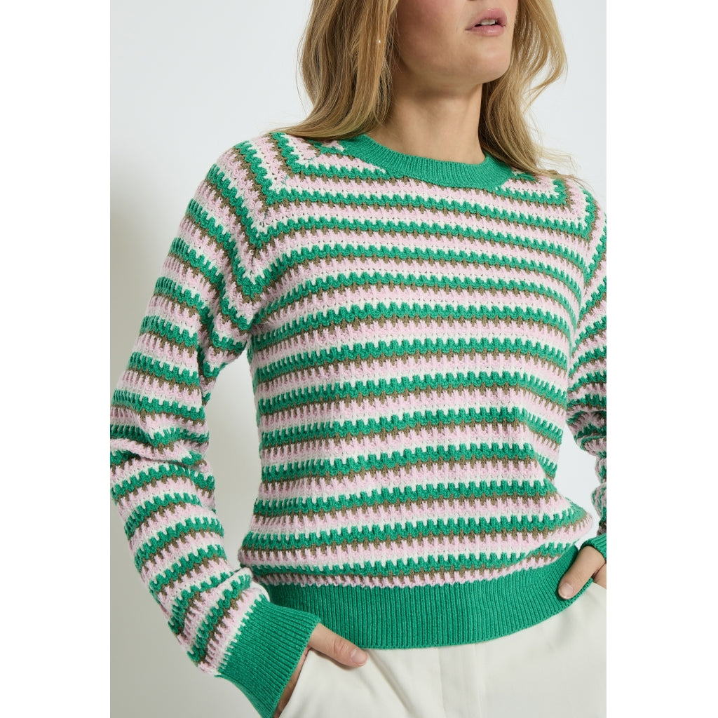 Minus | Claudine knit pullover - lila - MI5819