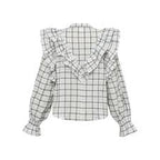 Gossia | CocoGo Shirt  - off-white/black checks - G2262