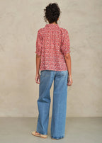 M.A.B.E | Darla Print Top Rose/Multi