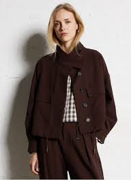 Suncoo Paris | Dona - chocolade bruin - jacket (kopie)