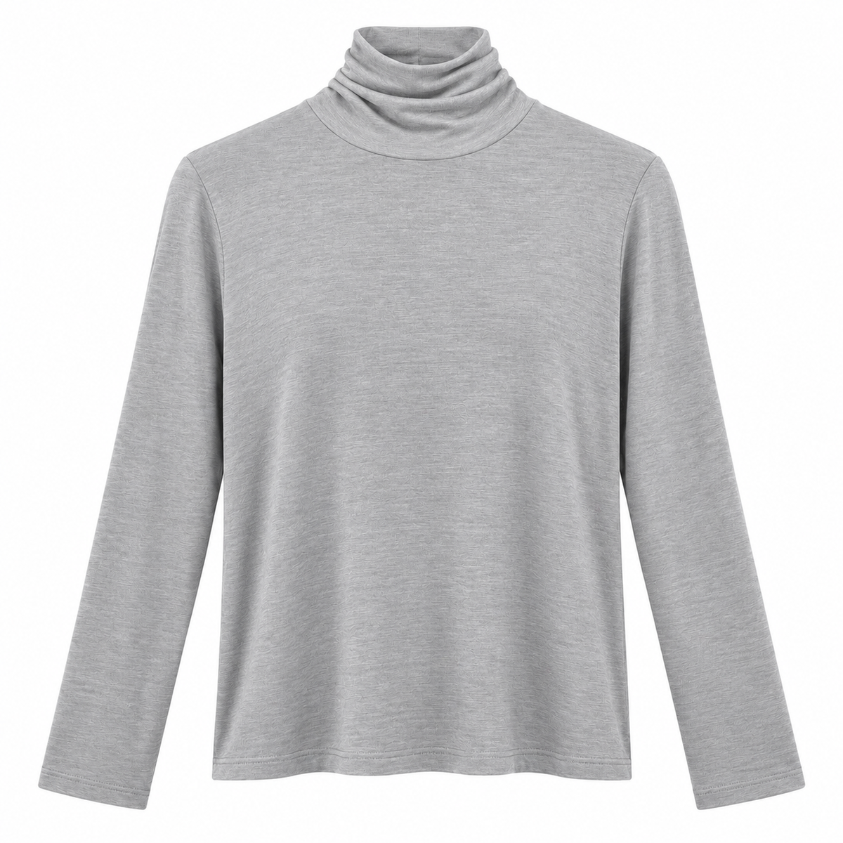 Milla | Top Turtleneck Longsleeve Light Grey