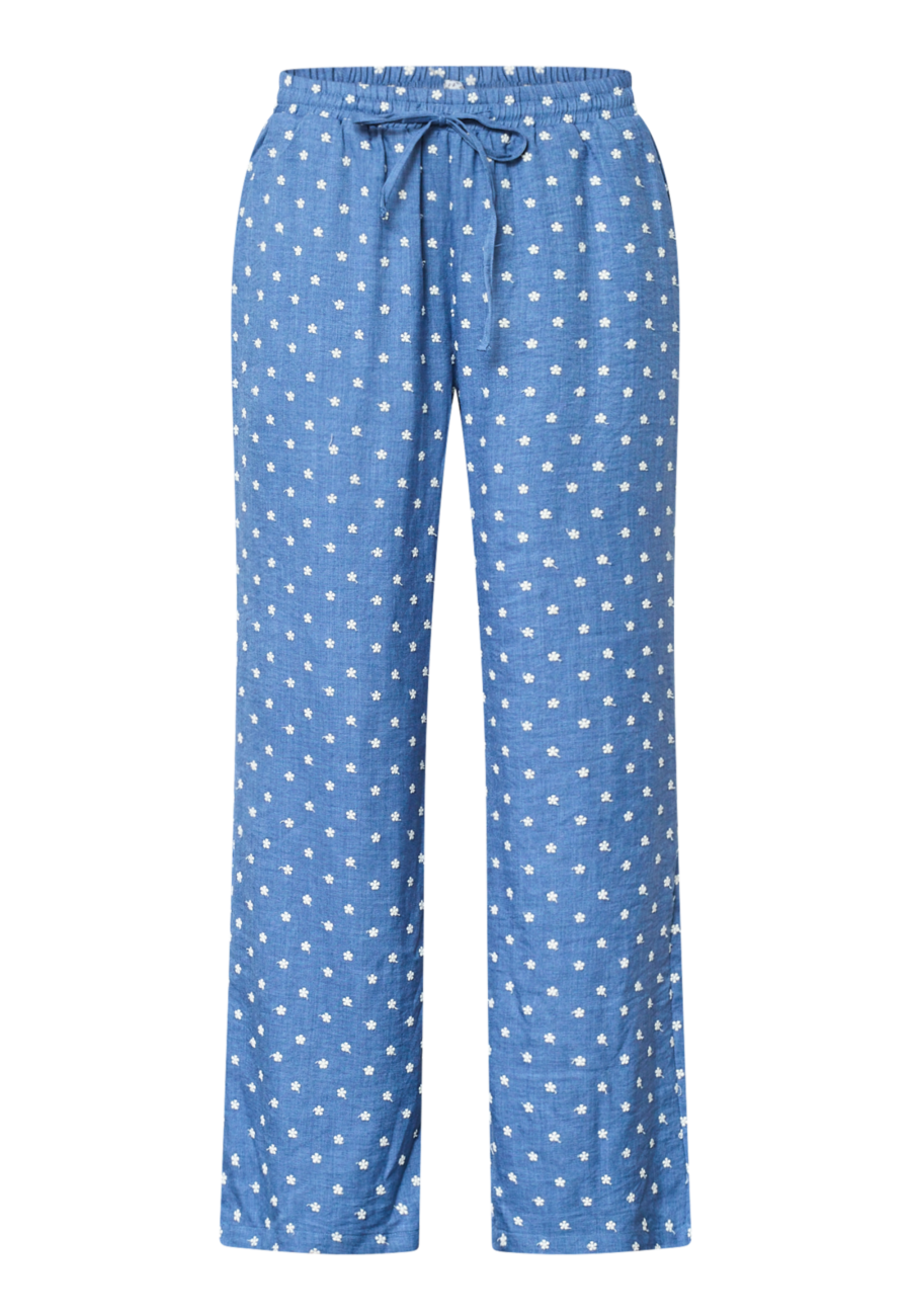 Sisters Point | Ella Pantalon Blue Flower