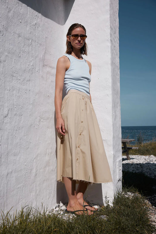 Esmé studios | ESBilly Midi Skirt - Safari | ES225-337