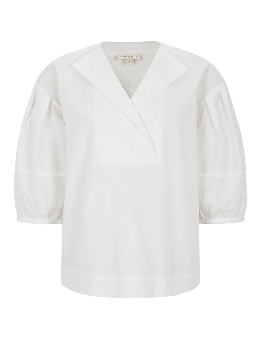 Esme Studios | ESCoral Blouse White