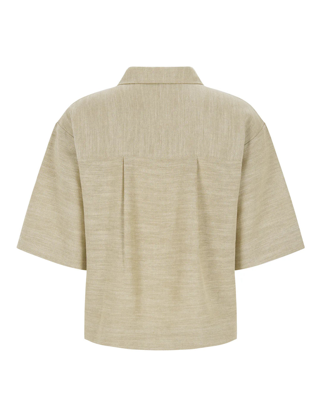 Esme Studios | ESKaya Boxy Blouse Brownie Mélange