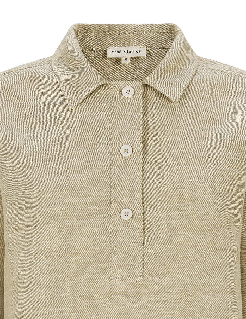 Esme Studios | ESKaya Boxy Blouse Brownie Mélange