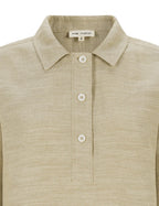 Esme Studios | ESKaya Boxy Blouse Brownie Mélange