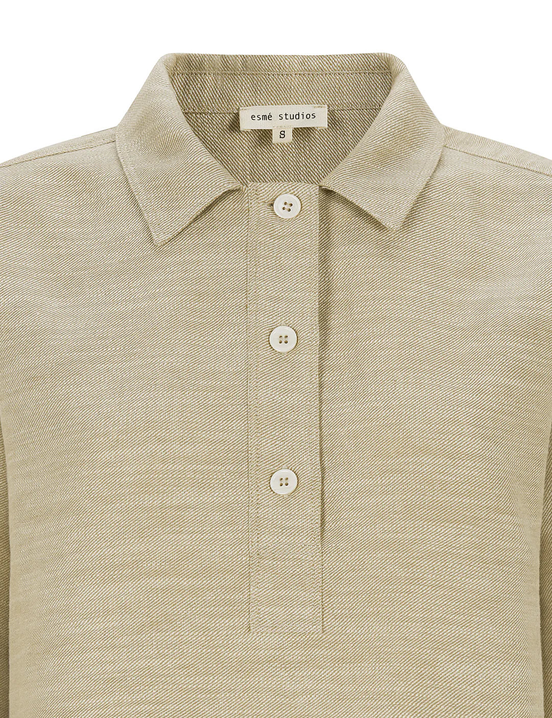 Esme Studios | ESKaya Boxy Blouse Brownie Mélange