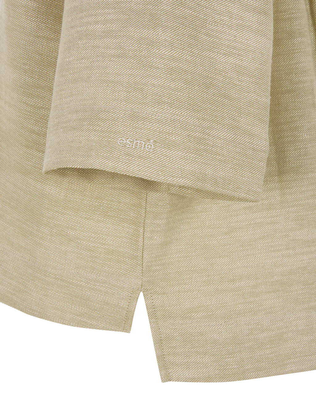 Esme Studios | ESKaya Boxy Blouse Brownie Mélange