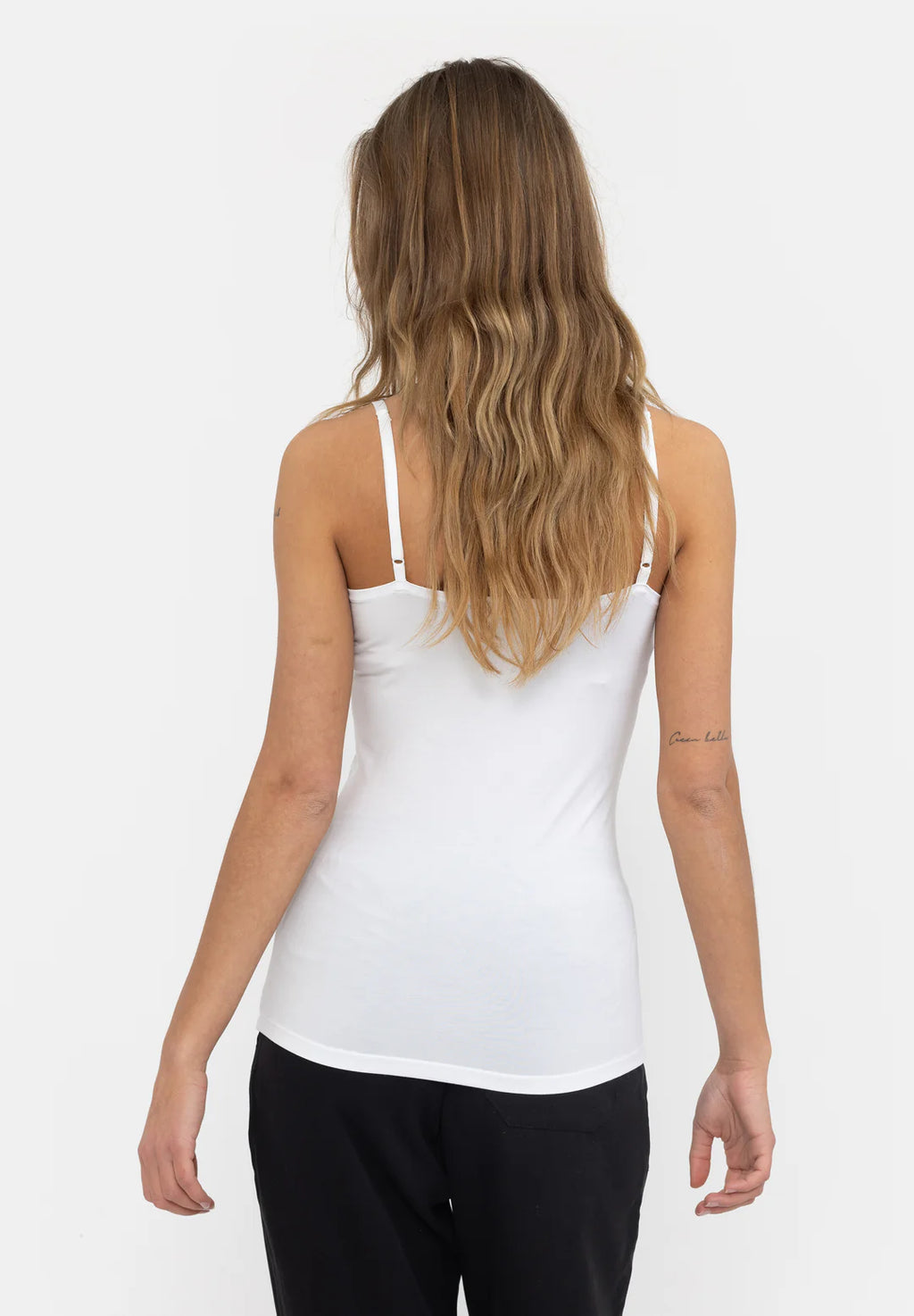 Esme Studios | ESPenelope Singlet Top White