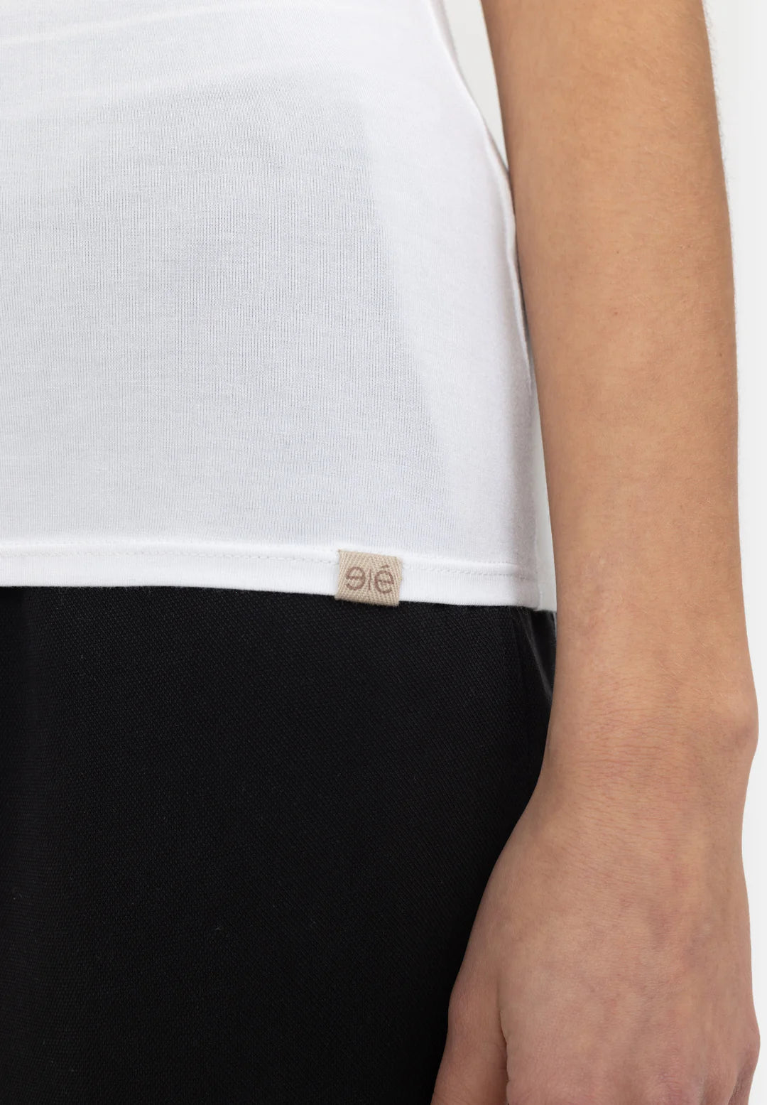 Esme Studios | ESPenelope Slim Fit Tank Top White