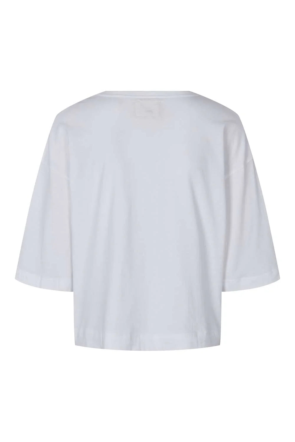 Esme Studios | ESSigne 2/4 Boxy T-shirt Gots White