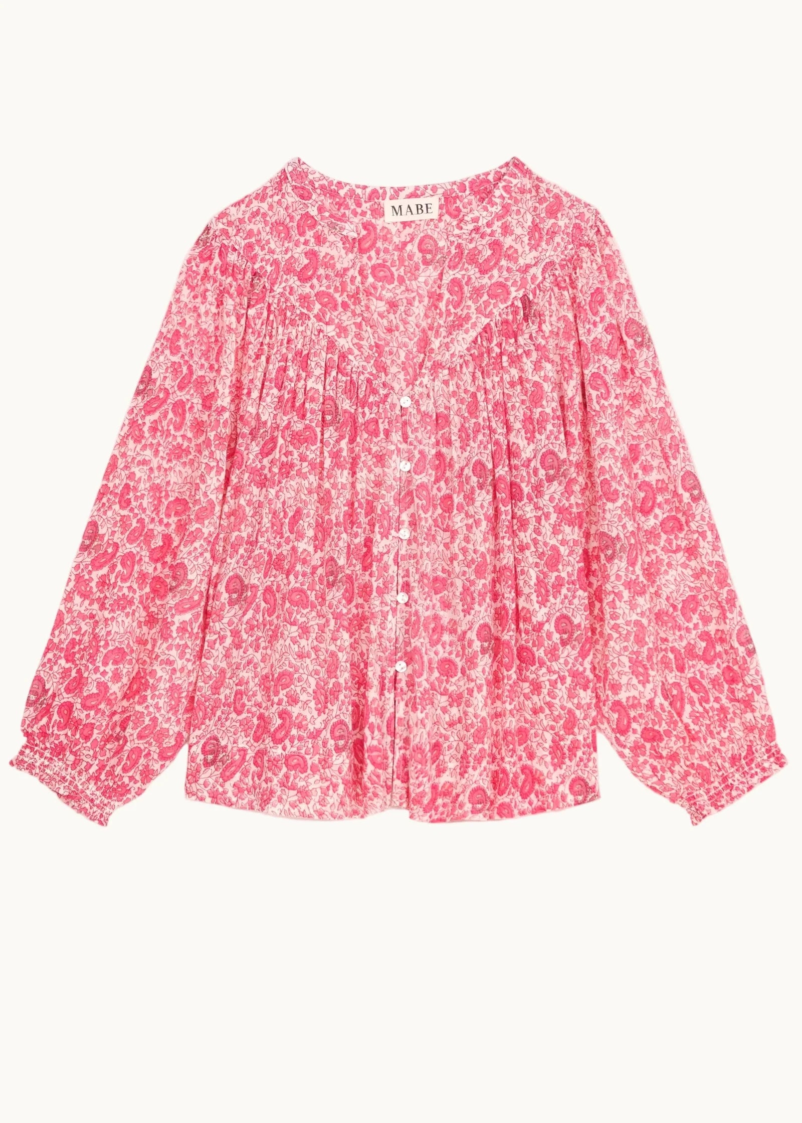 M.A.B.E | Esti Print Top Pink