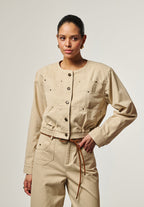 Aaiko | Fallon Jacket Beige