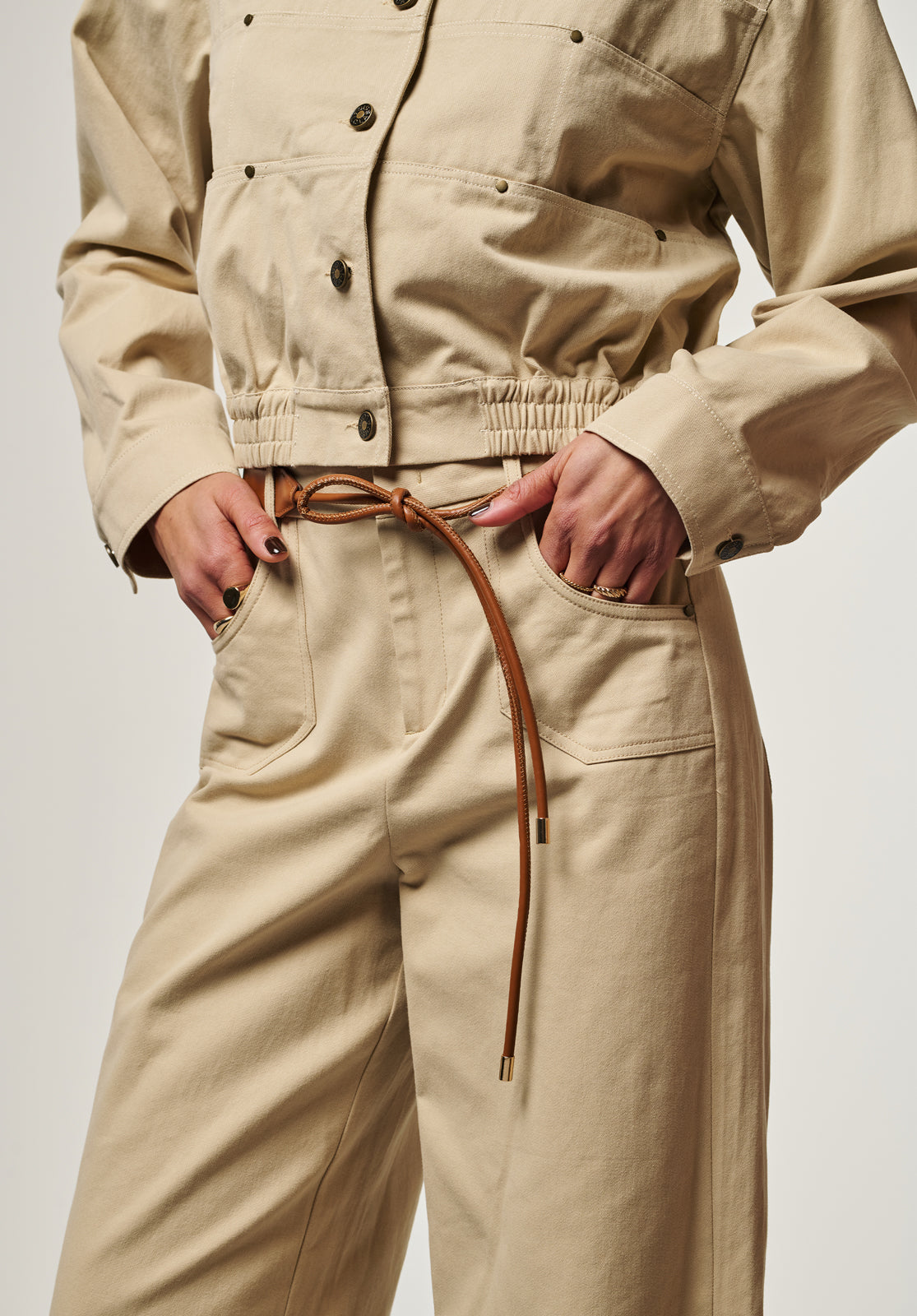 Aaikoo | Jael broek bruin