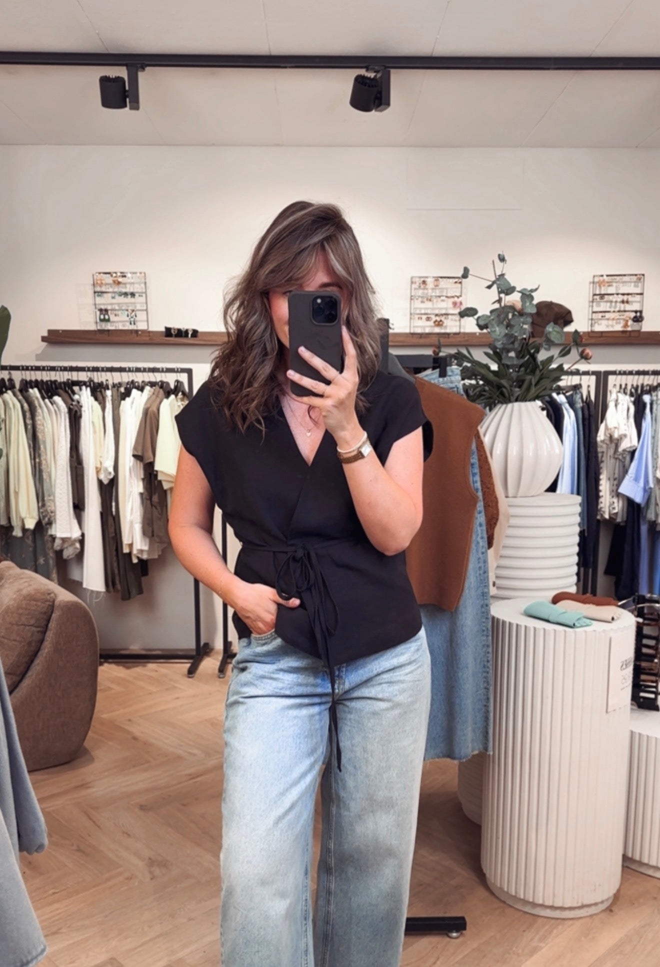 Milla | Top Wrap Antracite