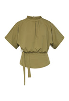 Sisters Point | Girl Top Martini Olive