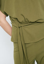 Sisters Point | Girl Top Martini Olive