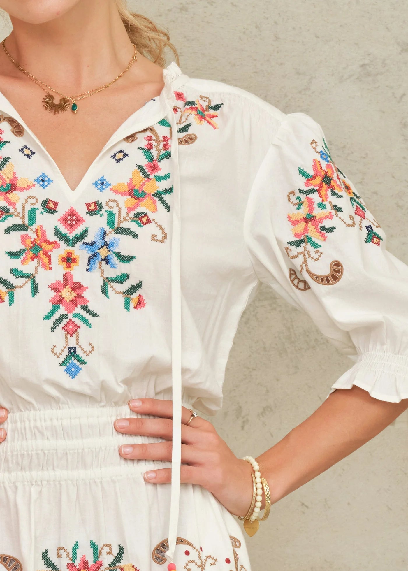 M.A.B.E | Gracie Midi Dress Multi