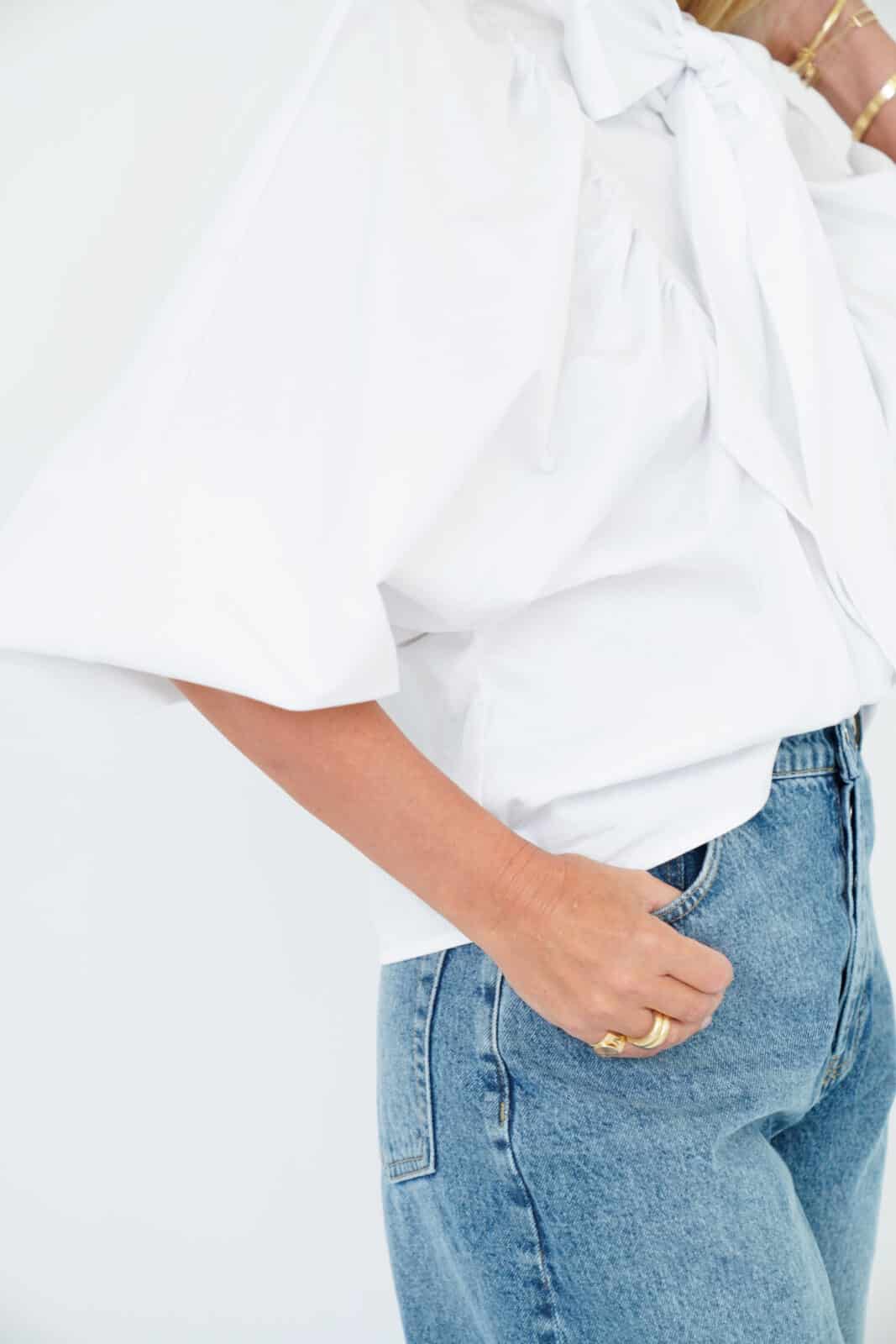 EST'SEVEN | Guinevere Blouse White