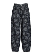 Minus | Heather Mid Waist Pant Dark Denim