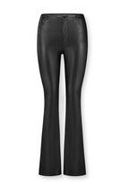 Homage | Jane Vegan Leather flared pants black