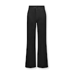 Homage | Wide leg Jeans witth belt detail Washed black H-CW23M45